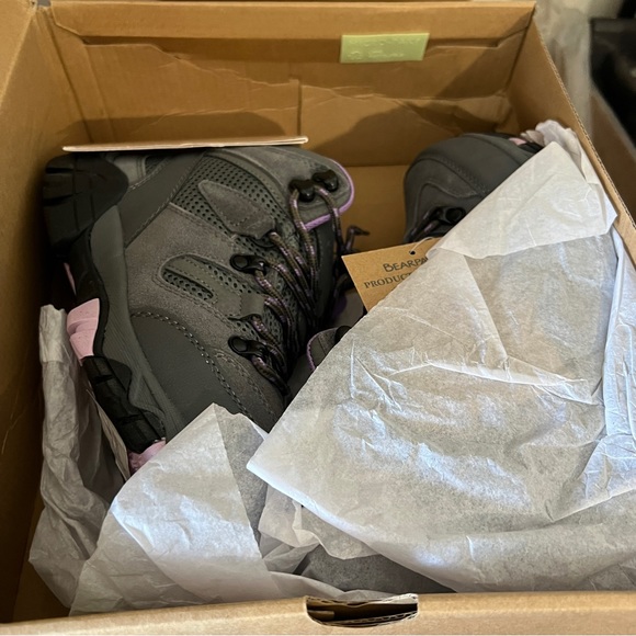 Bearpaw Corsica Grey Purple Hiking Boot - Picture 2 of 5